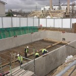 Attenuation tank in construction