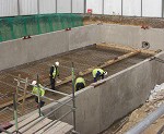 Attenuation tank in construction