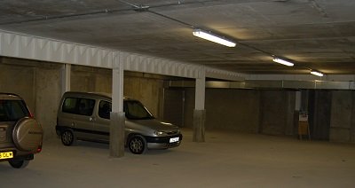 Underground car parks are common basement structures